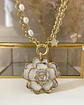 Collar Maxi Camelia Eslabones mixtos perlas Gold - Miniatura 3