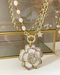 Collar Maxi Camelia Eslabones mixtos perlas Gold - Miniatura 4