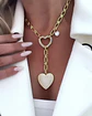 Collar Trío Corazones Circones Gold  - Miniatura 1