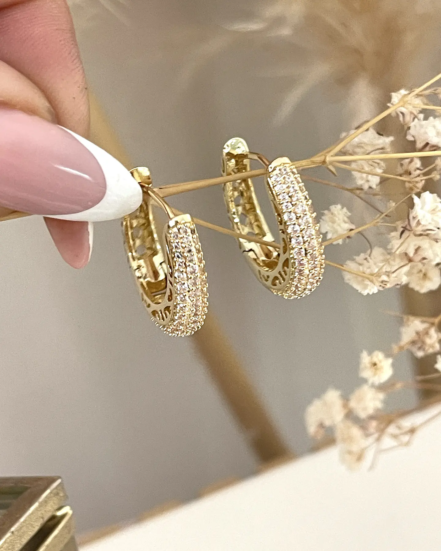 Aros Argolla Circones Gold 5