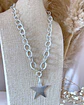 Collar Maxi Estrella Lijada Silver - Miniatura 4