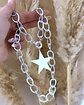 Collar Maxi Estrella Lijada Silver - Miniatura 1