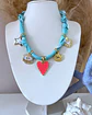 Collar Bandana Turquesa Multidije Gold - Miniatura 3
