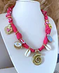 Collar Bandana Fucsia Multidije Gold - Miniatura 2