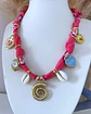 Collar Bandana Fucsia Multidije Gold - Miniatura 3