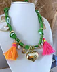 Collar Bandana Verde Multidije Gold - Miniatura 2