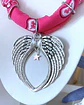 Collar Bandana Fucsia Maxi Alas Silver - Miniatura 3