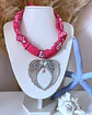 Collar Bandana Fucsia Maxi Alas Silver - Miniatura 4