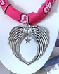 Collar Bandana Fucsia Maxi Alas Silver - Miniatura 5