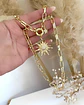 Collar Sol Circones Punto de luz Gold - Miniatura 6