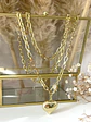 Collar XL Corazón Lariat Gold - Miniatura 4
