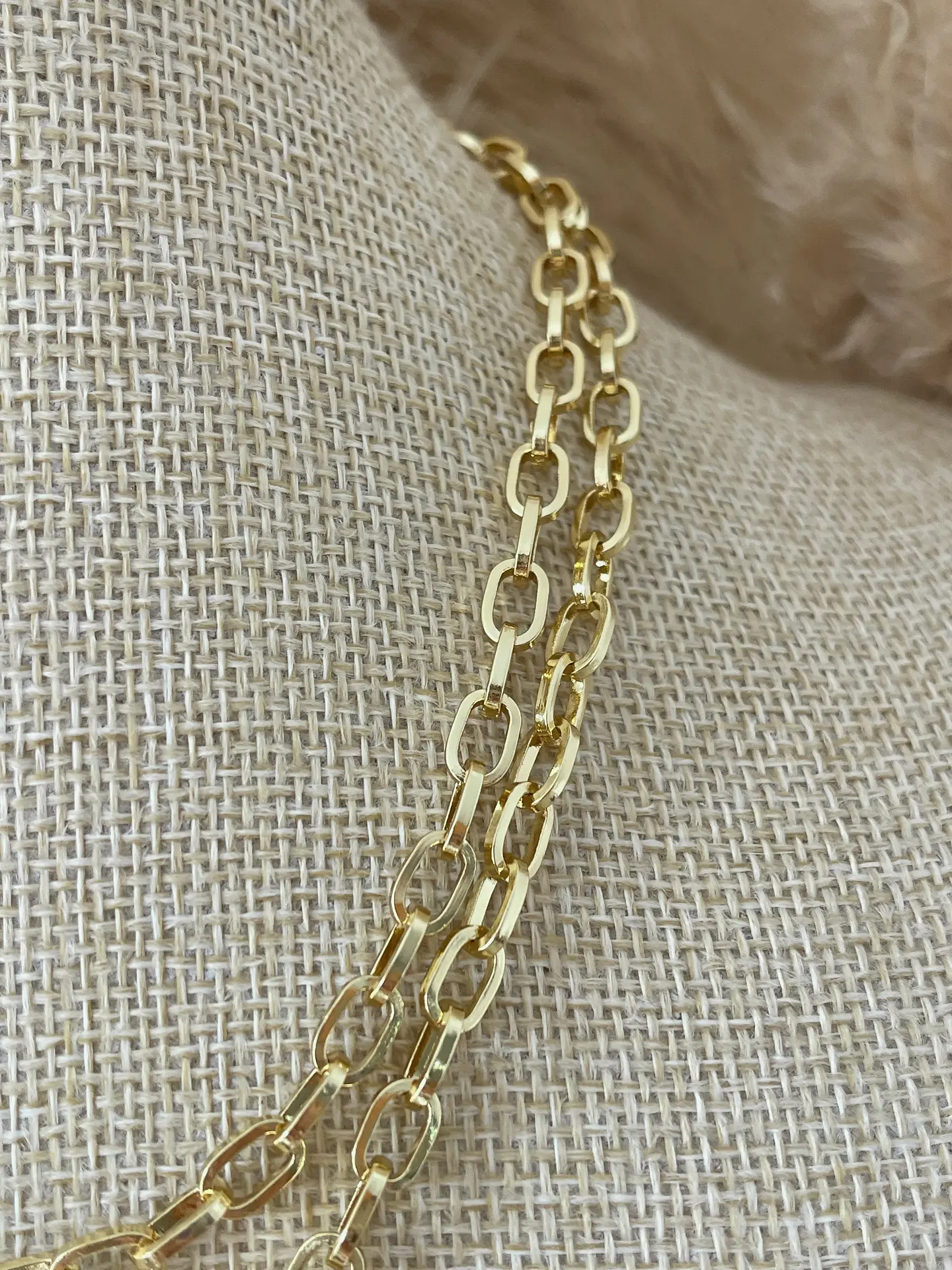 Collar XL Corazón Lariat Gold 7