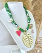 Collar Bandana Verde Hoja Multidije Gold  - Miniatura 4