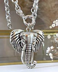 Collar Maxi Elefante Tibetano Silver  - Miniatura 2