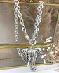 Collar Maxi Elefante Tibetano Silver  - Miniatura 4