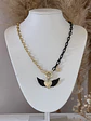 Collar Corazón Alado Black & Gold - Miniatura 5