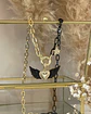 Collar Corazón Alado Black & Gold - Miniatura 2