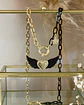 Collar Corazón Alado Black & Gold - Miniatura 4