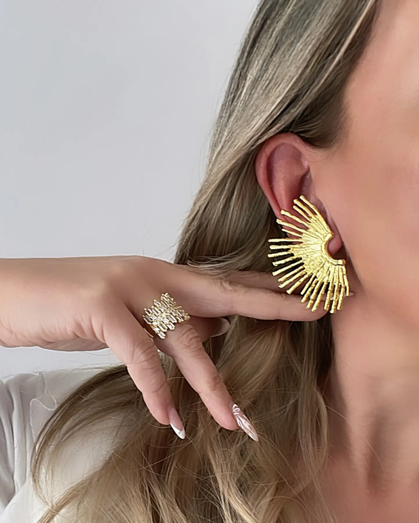 Aros Maxi Sol  Rayos Gold 5