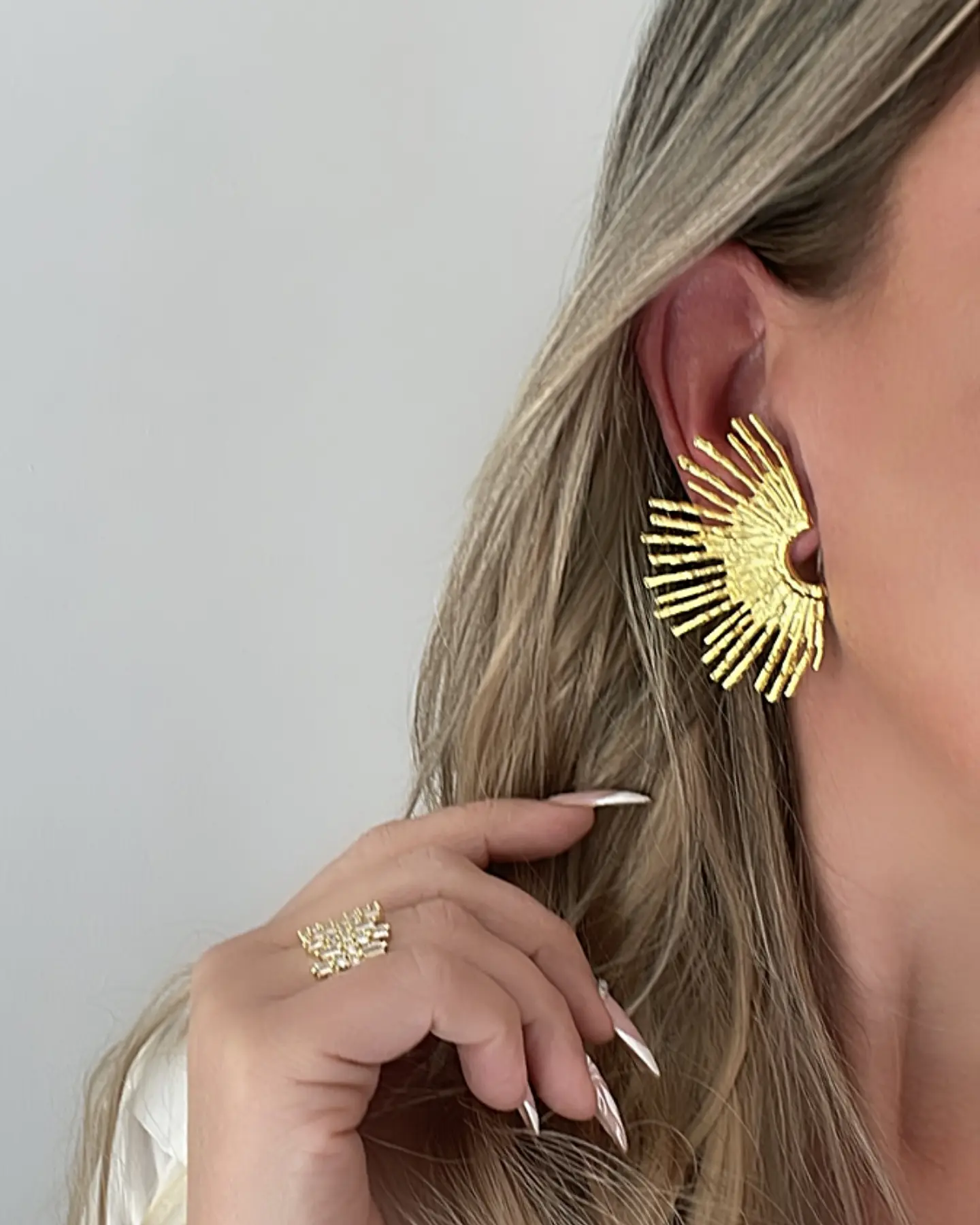 Aros Maxi Sol  Rayos Gold 2