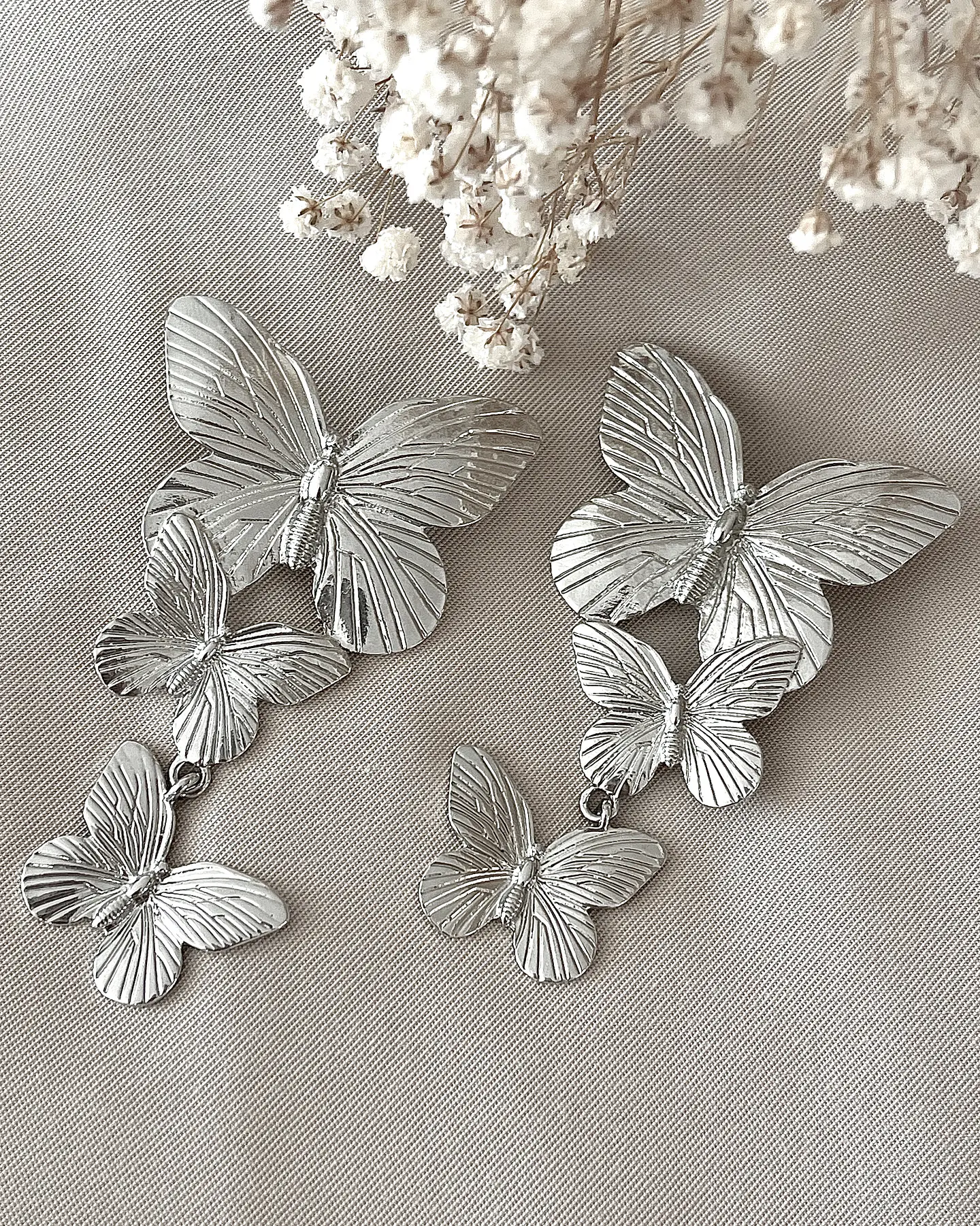 Maxi Aros Trío  Mariposas Silver 1