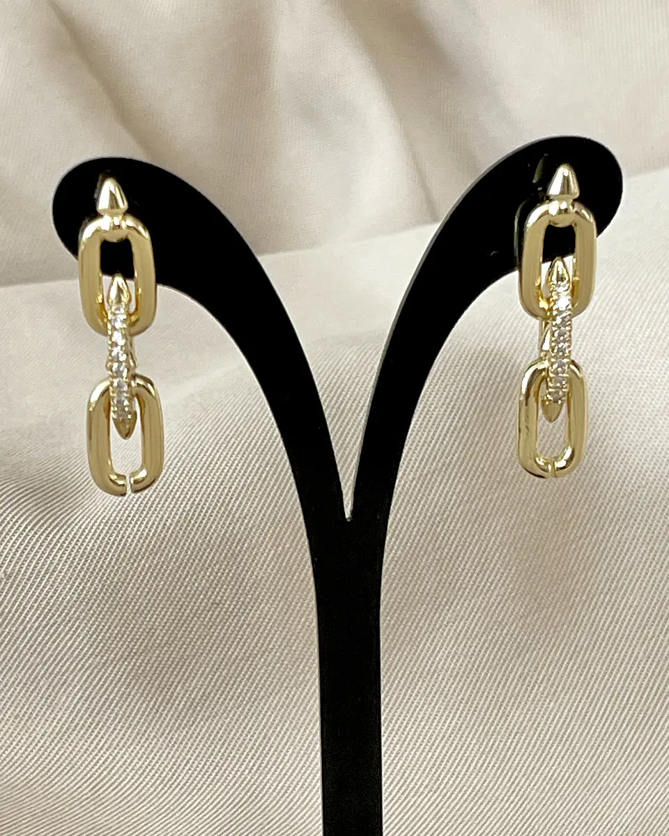 Aros Tiffany Circones Gold 1