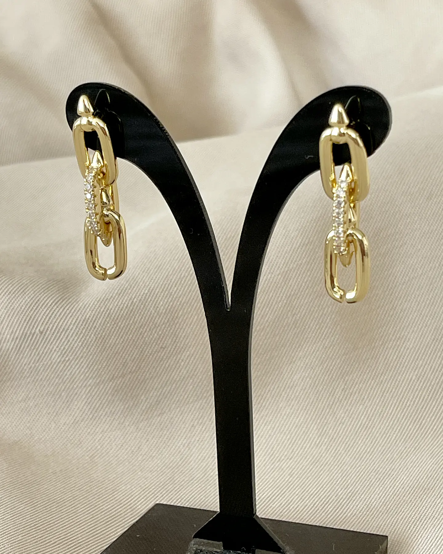 Aros Tiffany Circones Gold 3