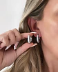 Aros Argolla Circones Silver - Miniatura 2