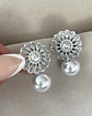 Aros Praga Perla y Circones Silver  - Miniatura 3