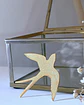Broche Golondrina Metallic Gold - Miniatura 3