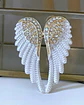 Broche Maxi Alas Blancas Gold - Miniatura 1
