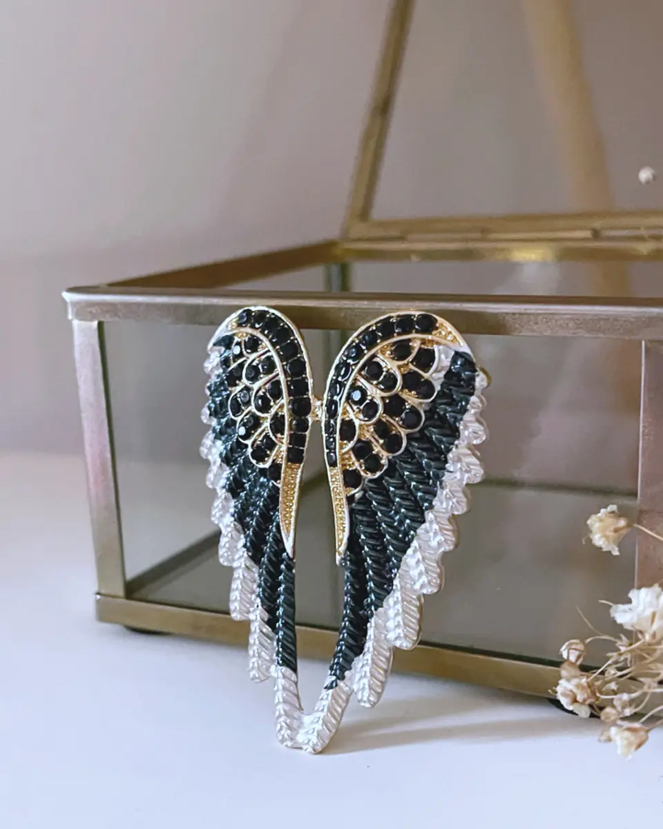 Broche Maxi Alas Blue Gold 3
