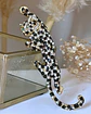 Broche Maxi Leopardo Black & Gold - Miniatura 4