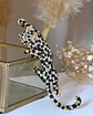 Broche Maxi Leopardo Black & Gold - Miniatura 5