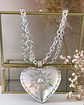 Collar Maxi Corazon Silver eslabones ovalados - Miniatura 2