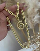 Collar Caracola eslabones Tiffany Gold - Miniatura 7