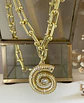 Collar Caracola eslabones Tiffany Gold - Miniatura 3