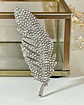 Broche Feather Strass Silver - Miniatura 3