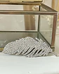 Broche Feather Strass Silver - Miniatura 5