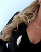 Broche Feather Strass Gold - Miniatura 4