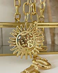 Collar Maxi Girasol y Llave broche Luxury Gold - Miniatura 3