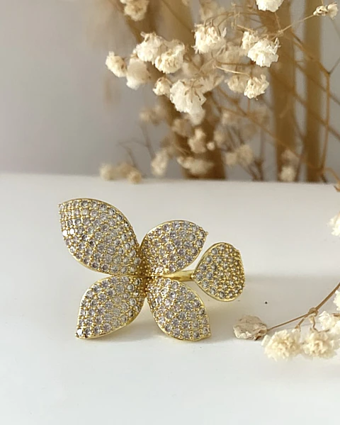 Maxi Anillo Mariposa Circones Gold