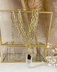 Collar XL Punta Cuarzo Cristal y Turmalina Negra Gold - Miniatura 5
