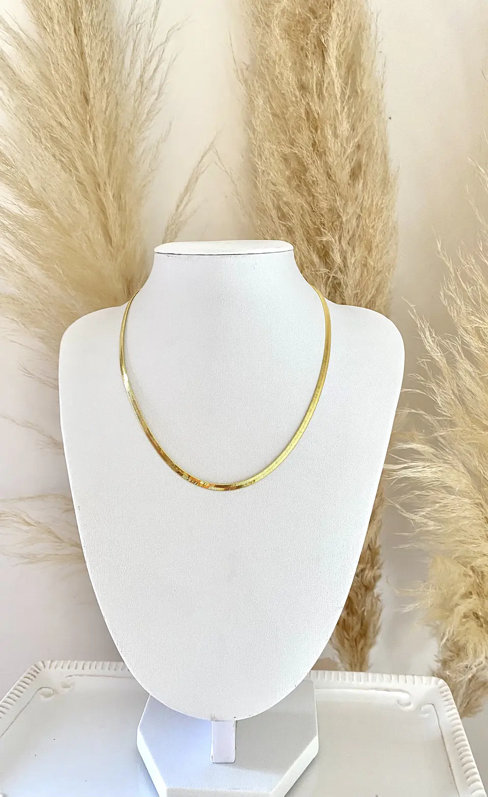 Collar Cinta Gold 3mm 4