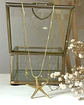 Collar Estrella de Mar cadena veneciana Gold - Miniatura 2