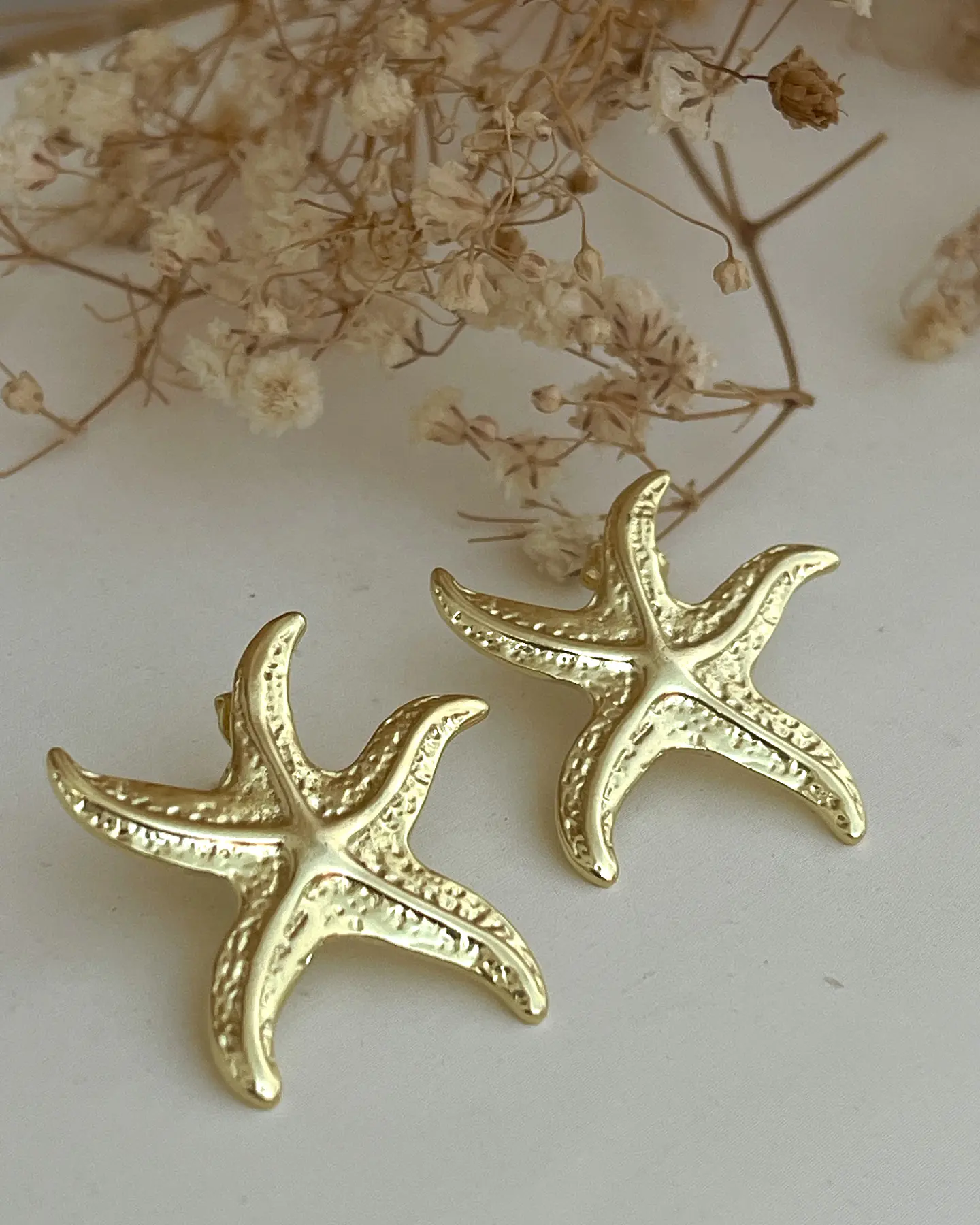 Aros Estrella de Mar Gold 3
