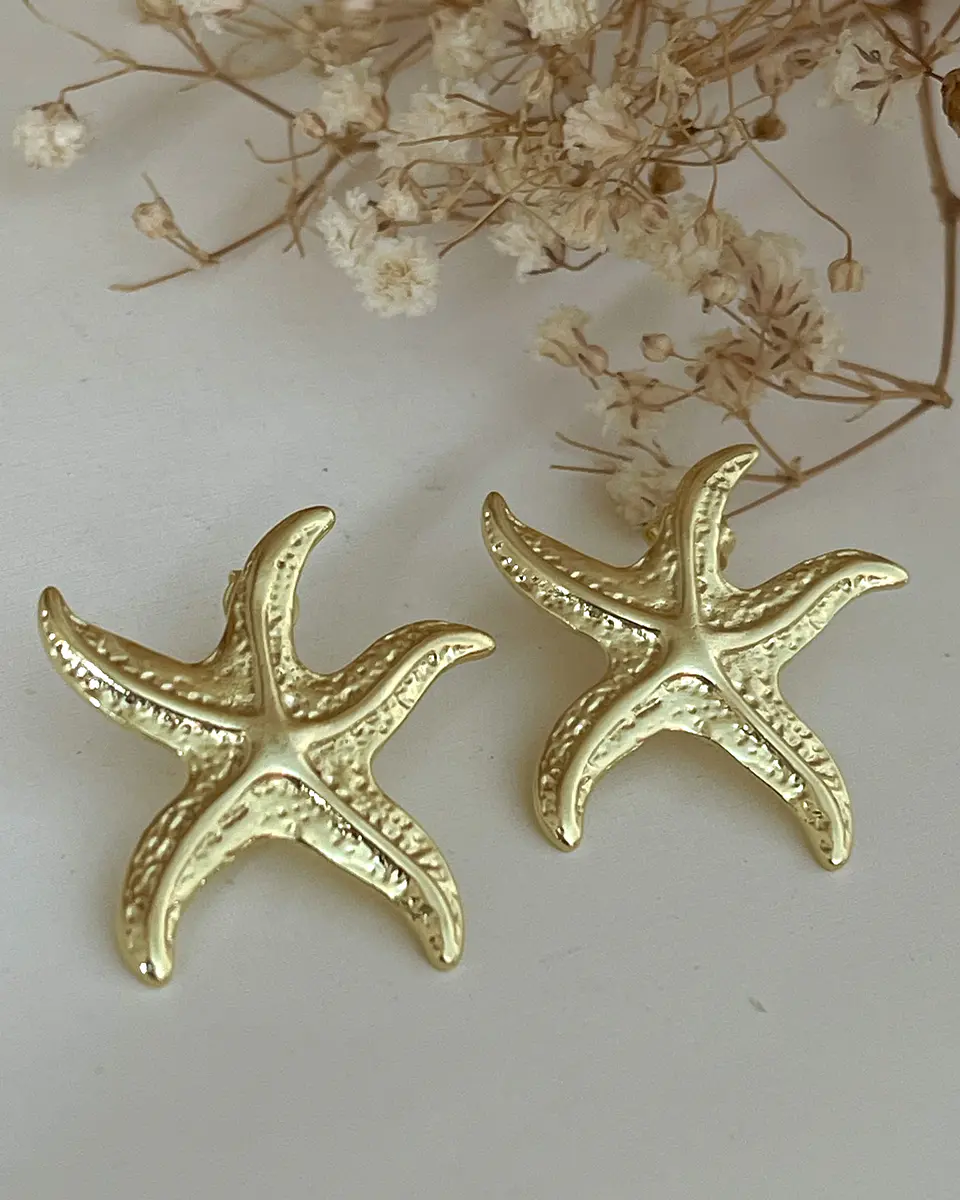 Aros Estrella de Mar Gold 1