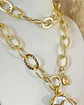 Collar XL Maxi Camelia White Esmaltada Gold  - Miniatura 11