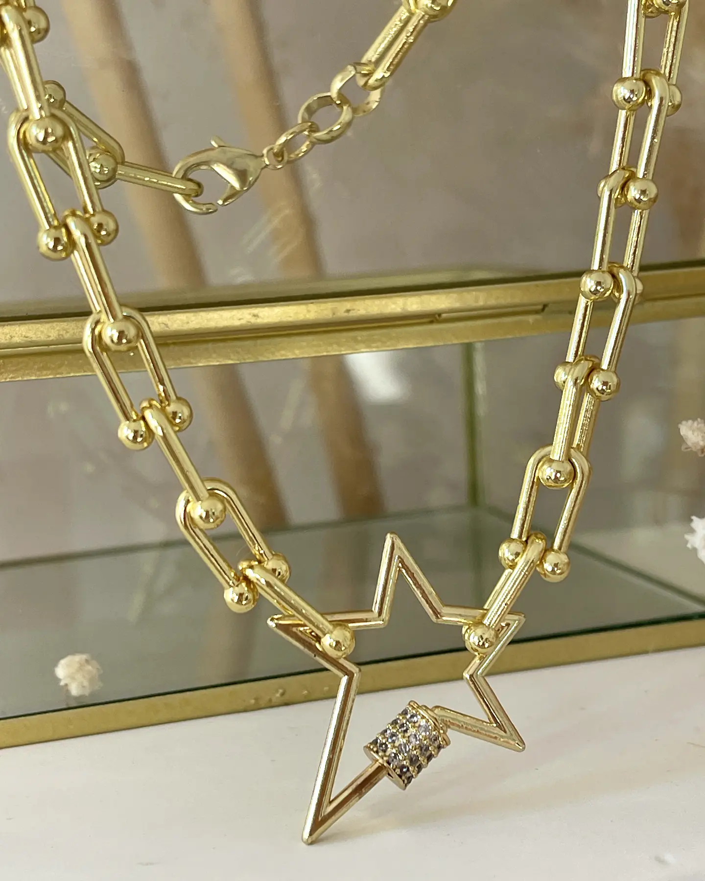 Collar Estrella Irregular Gold 2