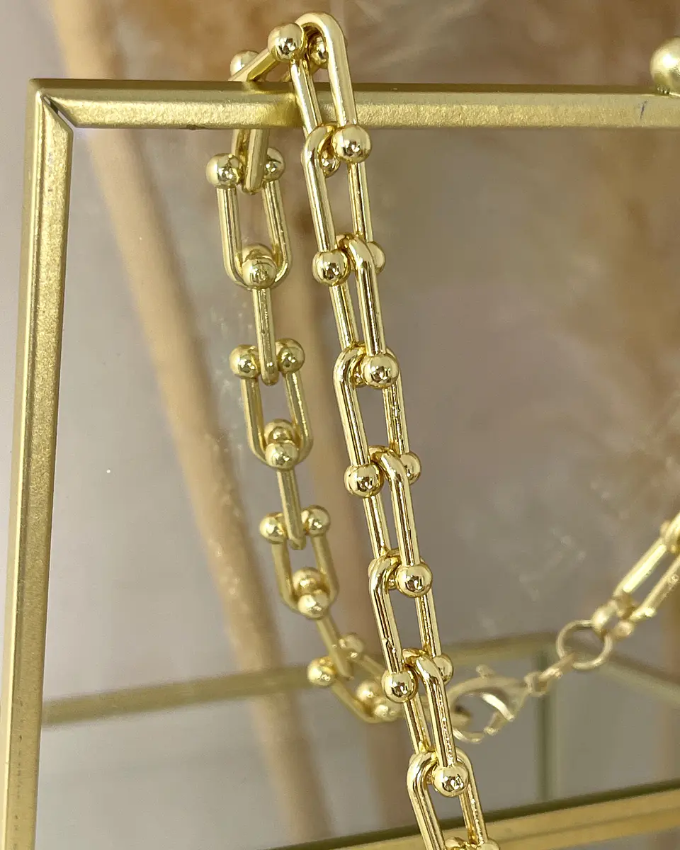 Collar Estrella Irregular Gold 4